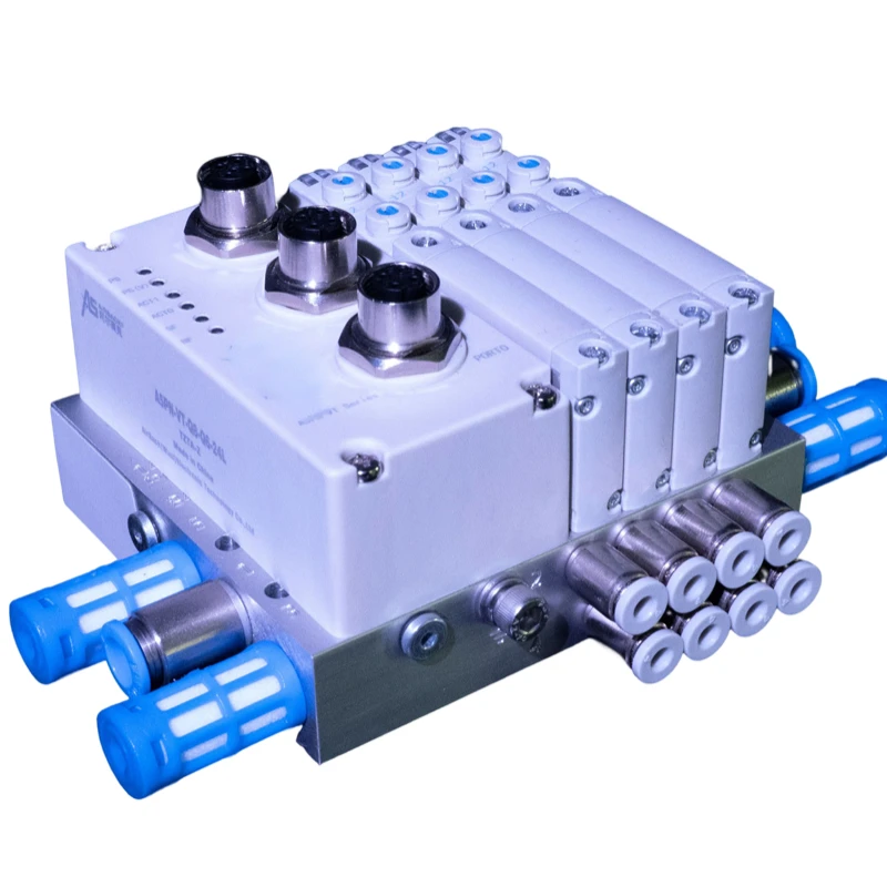 Pneumatic Solenoid Valve Fittings Used for Gas Supply CPV14-VI-10P-14-8A-MP-R-Y-8M + GQCTRA Flat Replacement 1 Year Warranty