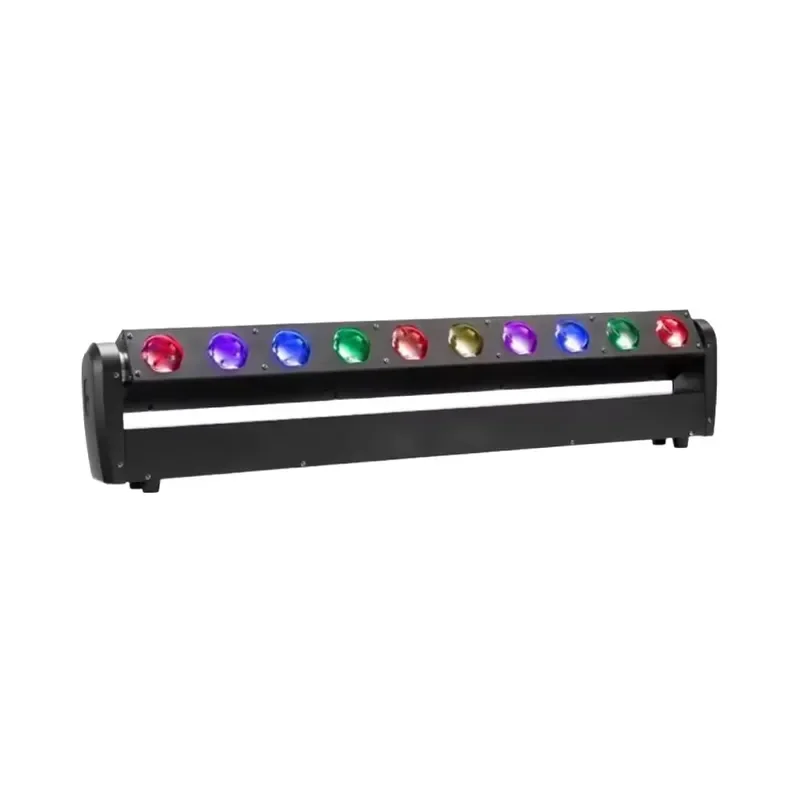 POJ RS1040 10pcs 40w RGBW Beam Stage Light Dmx512 Dj Light Show Equipment Wash Led Matrix Light For Club Disco