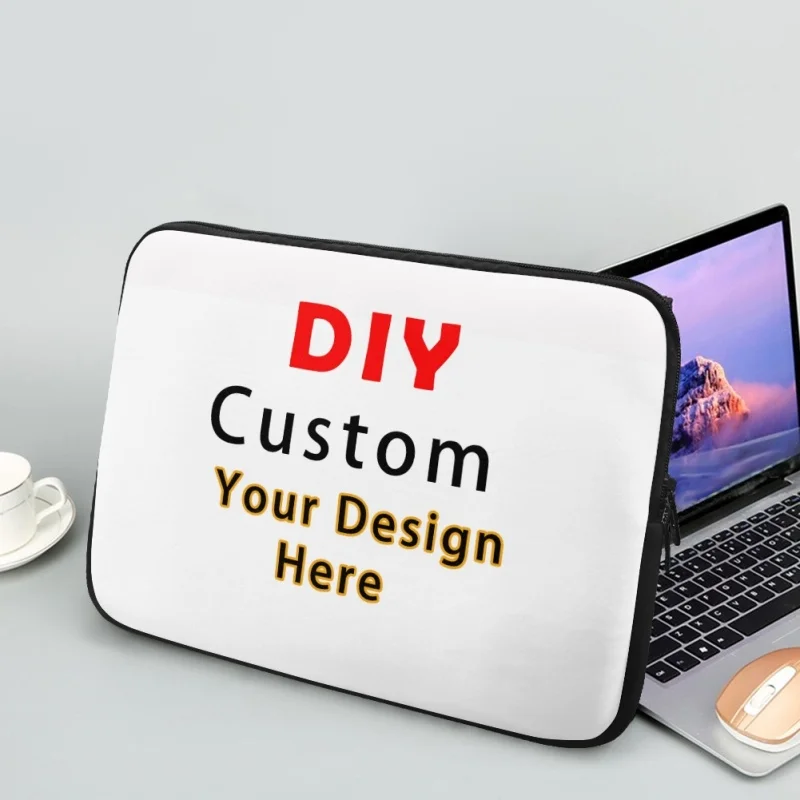 

DIY Custom Images Men Women Laptop Bag Logo Pattern Prints Sleeve Case Macbook Pro 10 12 13 15 17 inch Laptop Case Dropshipping