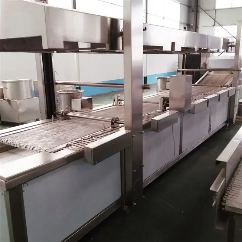Chichken Deep Fryer Banana Chips Making Machine Plantain Chips Line Automatic Onion Garri Frying Production Line FL Customized