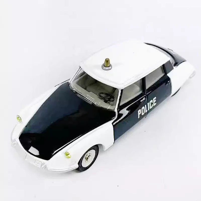 Paint Defects 1:43 Scale Dinky Toys CITROEN DS 19 Police Alloy Car