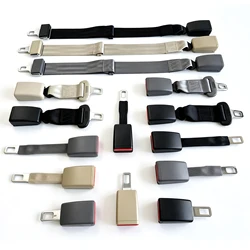Universal Car Safety Belt 23cm Seat Belt Extension Plug Buckle Seatbelt Clip Adjustable Extender Child Universal Lengthening