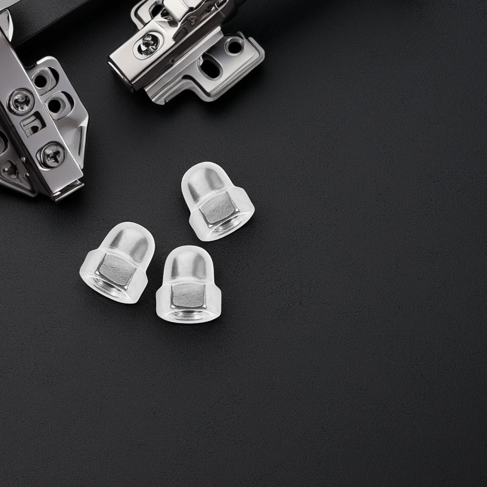 

20pcs Head Hexagonal Bolt Cap Dome Bolts Protection Cover Hexagon Protective Hexagonal Nut Hardware