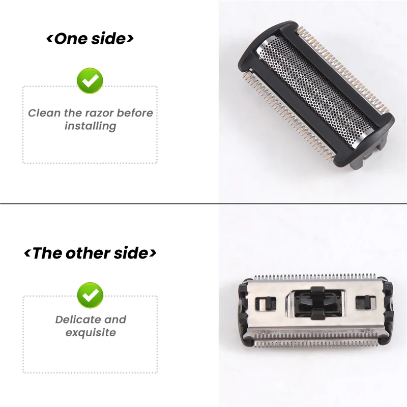 Bodygroom BG2024/5025 S11 YSS2 YSS3 시리즈용 기기 부품 4PCS 면도기 헤드 교체 트리머