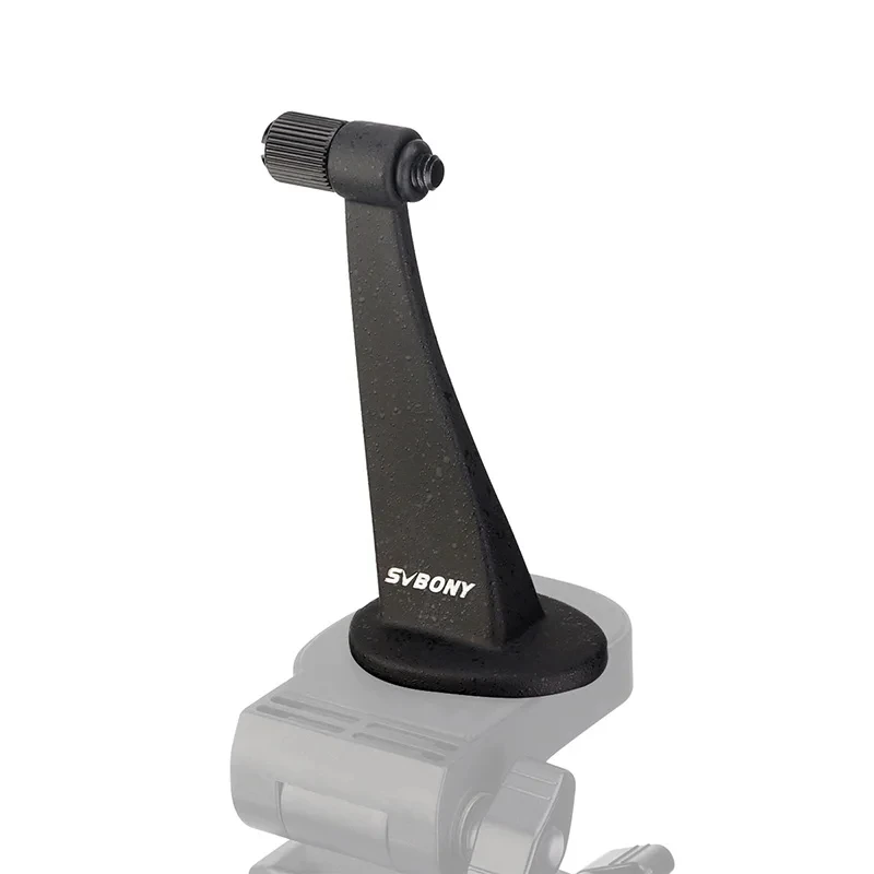 Svbony SV111/SV110 완전 금속 쌍안경 삼각대 망원경 마운트 어댑터 1/4 인치 스레딩 검정색 고무 링