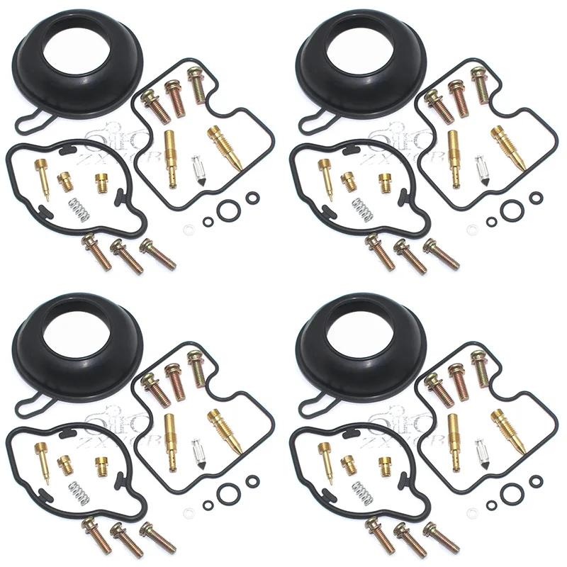 

motorcycle carburetor repair kit 4set for VFR750F 1994-1997 VFR 750 VFR750 F Plunger diaphragm