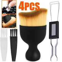 4-1PCS Stainless Steel Keycap Puller Kits for MacBook Mechanical Keyboard Cleaning Brush Keyboards Removing Fixing Tools