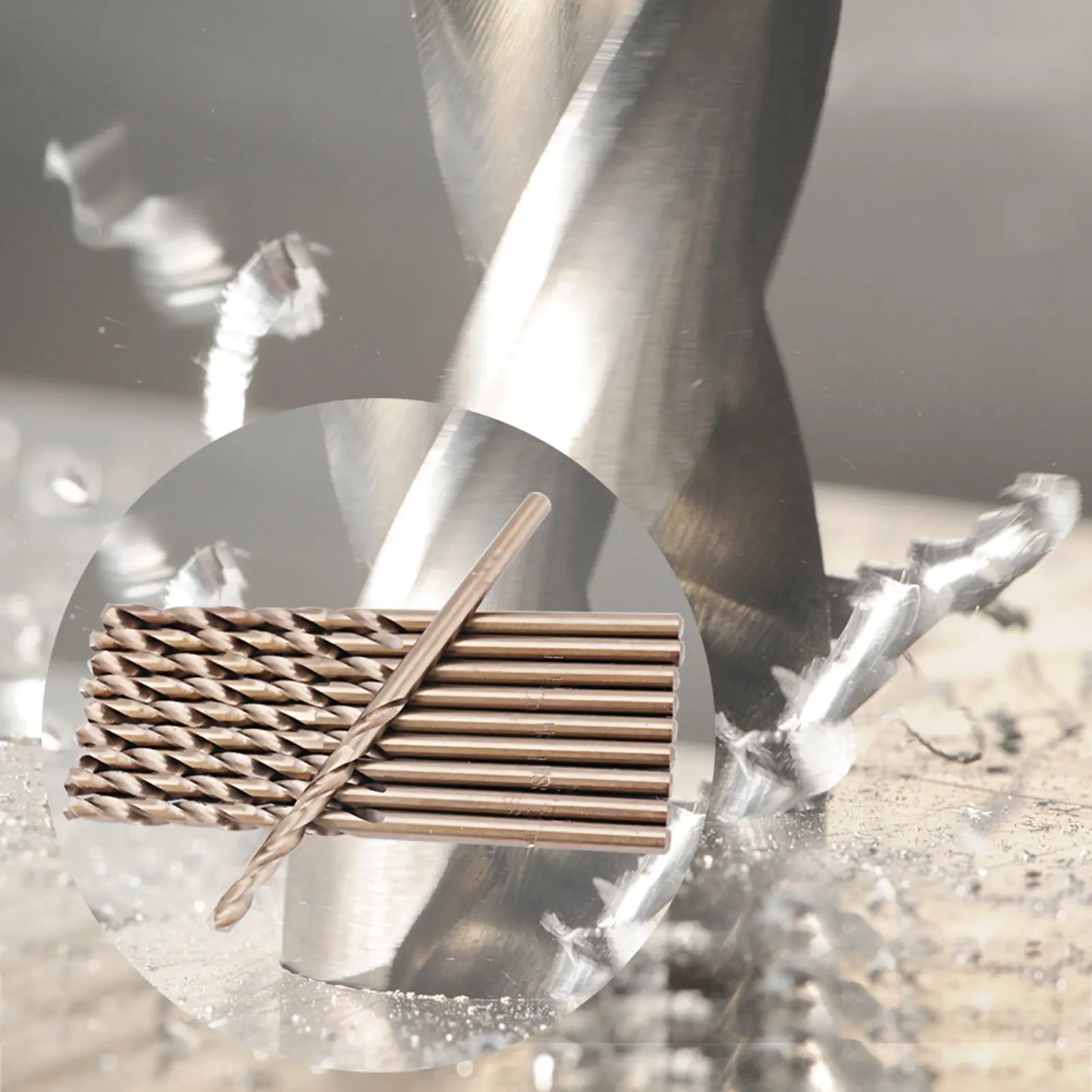 

Набор сверл M35 из кобальта HSS-CO для сверления нержавеющей стали