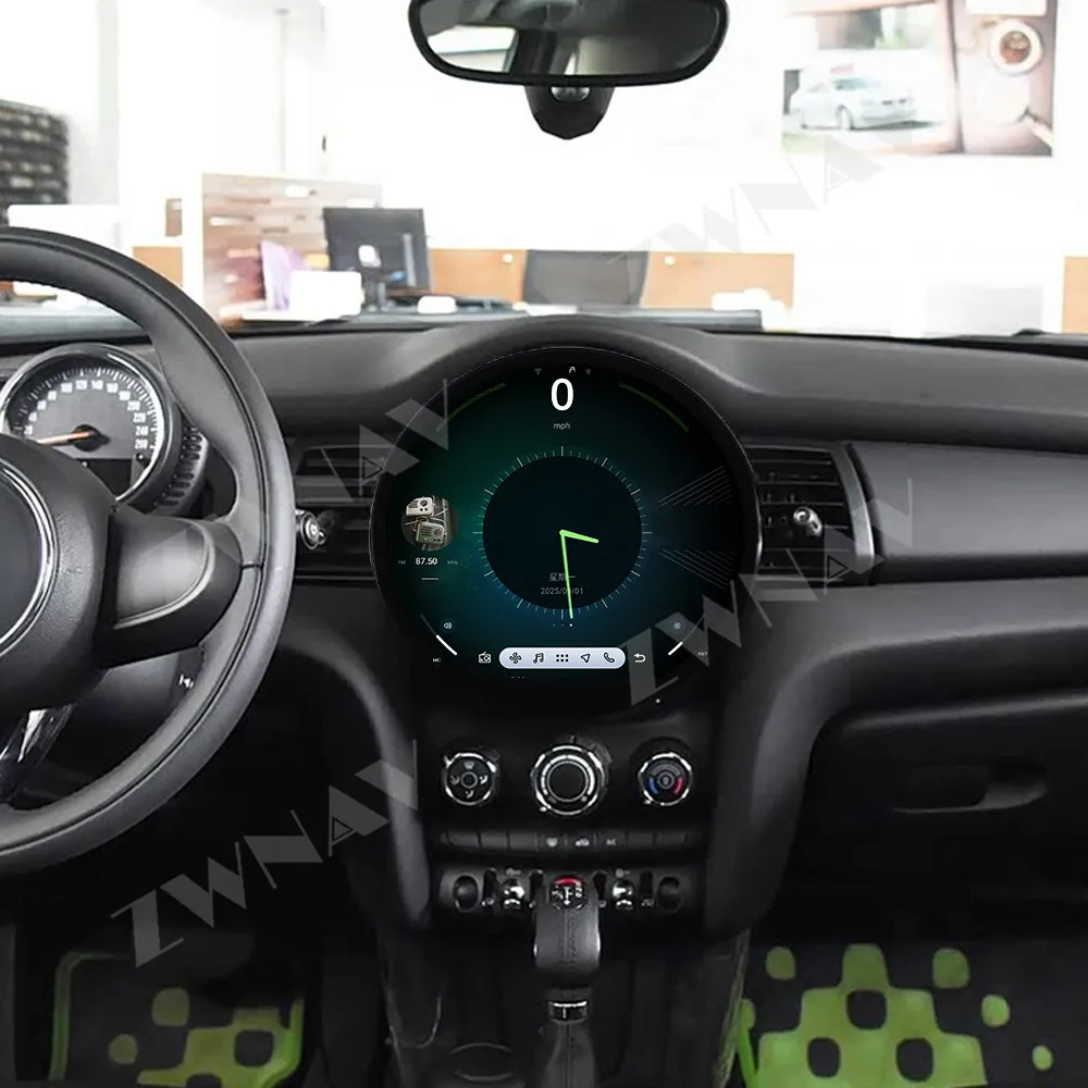 حار 11.7 ''أندرويد 14 لسيارات BMW mini 2016-2018 سيارة لتحديد المواقع والملاحة CarPlay HD شاشة تعمل باللمس رئيس وحدة مشغل وسائط متعددة راديو السيارات #3