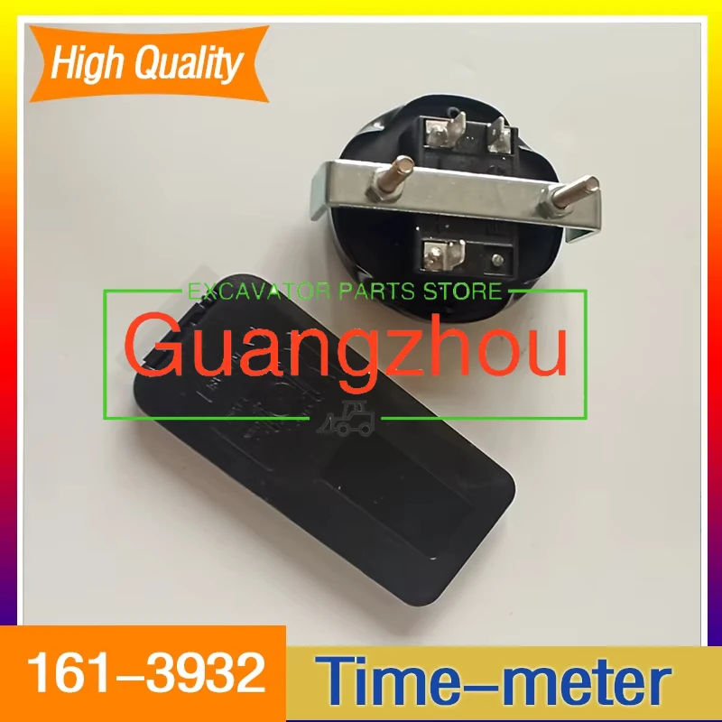 Excavator Engine Parts for 320D E320D LCD Timer Control Panel Gauge 1613932 161-3932 Timer Meter Digital Hour Counter