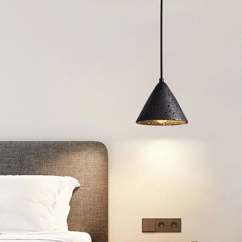 Black Hole Stone Chandelier Simple Modern Style High Grade Decorative Pendant Light Multi Scene Use for Living Pendant Light