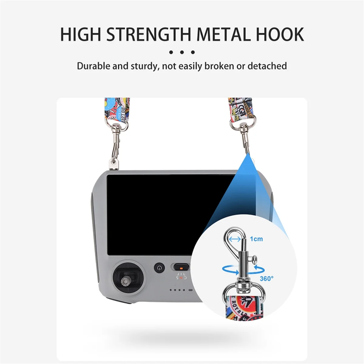 

Для DJI AIR 3/MINI 4 PRO ремешок с винтами для дрона, шейный ремешок RC/RC2/RC Pro/RC Plus, универсальный ремешок, аксессуар, стиль B_A02I