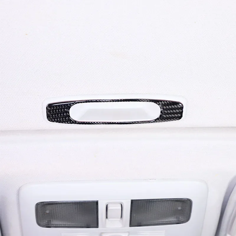 

For Subaru Forester 2013-2018 Soft Carbon Fiber Sunroof Sunshade Switch Handle Frame Cover Trim Sticker Car Accessories