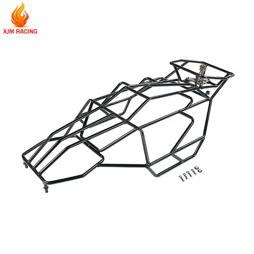 Integrated Metal Roll Cage Kit or Spare Tire Rack for 1/5 Rofun Rovan LT King Motor X2 Losi 5IVE-T FID QL DDT TRUCK RC CAR PARTS