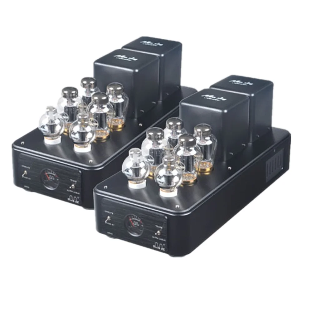 Q-015 Meixing Mingda MC90-AB Mono Vacuum Tube Amplifier KT90*4 6SN7 x2 Push-pull Power Amp 95W*2 150W*2 110V/220V