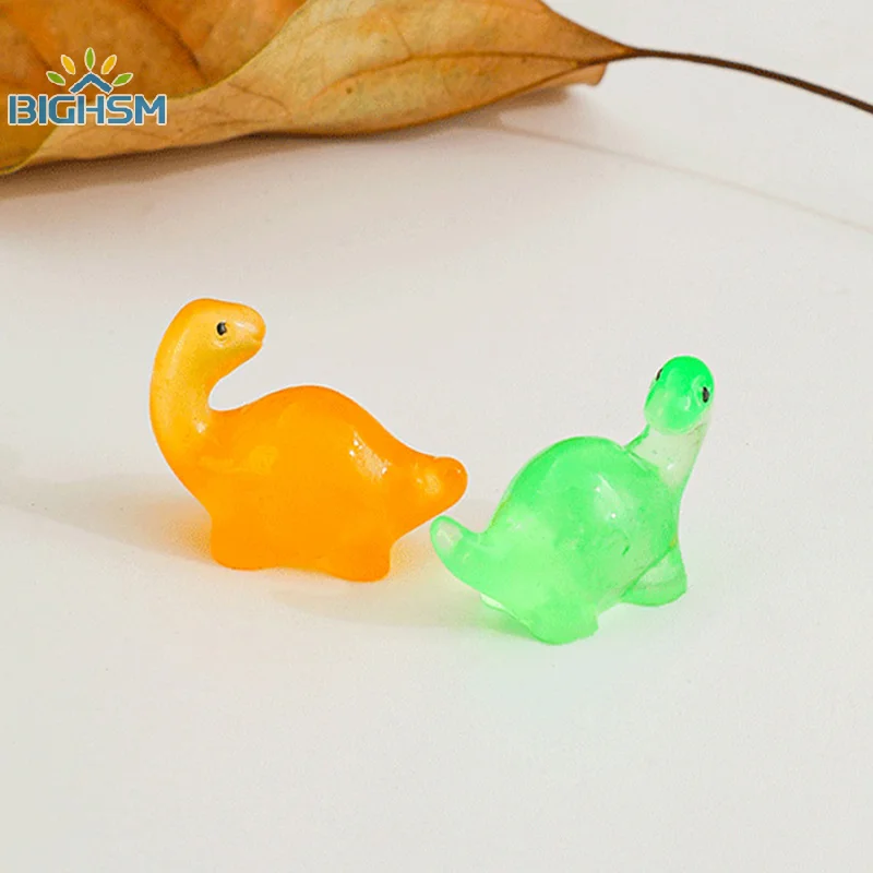 DIY Handmade Luminous Long -necked Dragon Resin Micro Landscape Ornament Shoots Props Micro Landscape Ornaments Home Accessori