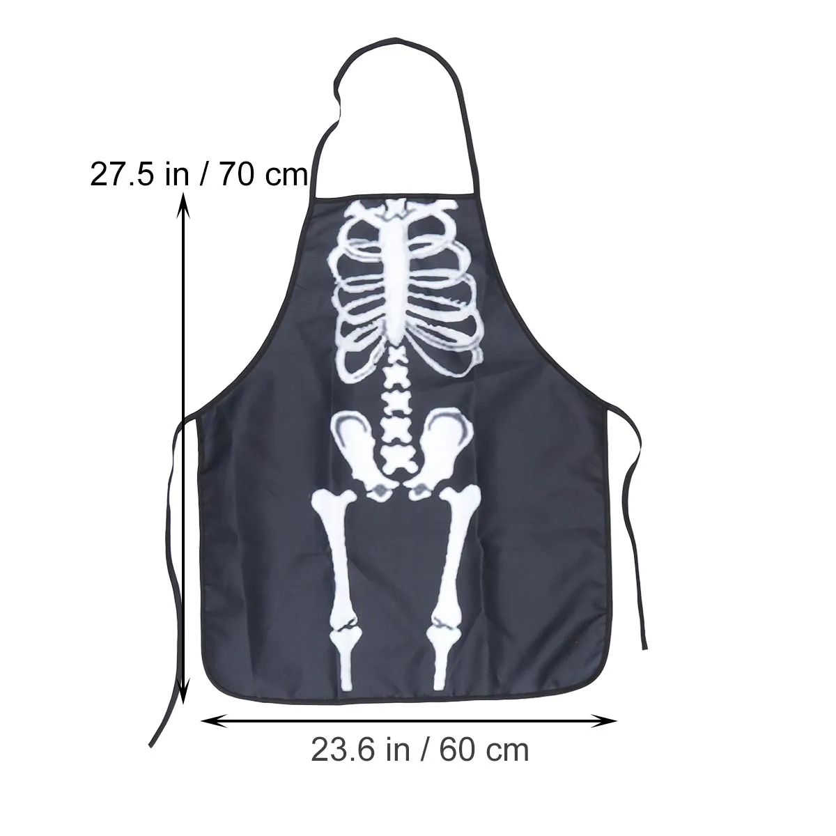 

2pcs Apron Halloween Novelty Cooking BBQ Gardening Premium Fabric Reusable Washable Adult Printing Kitchen Decor