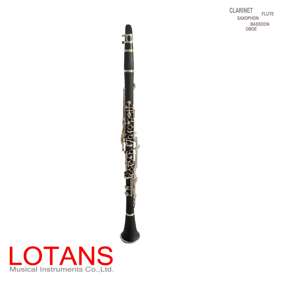 

Klarnetin-Clarinet g Made of Polyester and Nickel-Plated Plastic, 20 Keys, German System