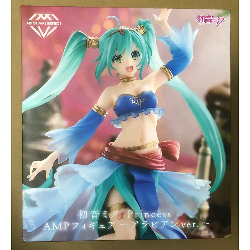 TAITO Virtual Singer Anime Artist's Masterpiece Hatsune Miku Arab Princess Taxi Dancer Action Figure Toy for Kids Gift Model