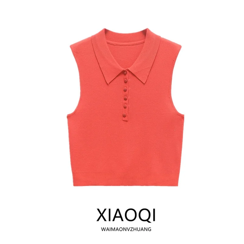 

Spring 2025 Women's Knitted Svel round Ne Top Versatile Commute Faion New Arrival ort Length Easy to Wear