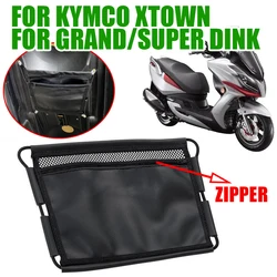 Bolsa de almacenamiento de cuero para motocicleta, accesorio para Kymco Super Dink 125 Grand g-dink 300I Xtown 250 300 350