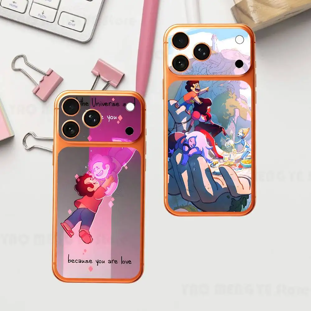 

Cartoon S-Stevenn-U-Universe For IPhone 17 Pro ProMax Full Back Cover Decal Wrap Skin Rear Protective Sticker Film