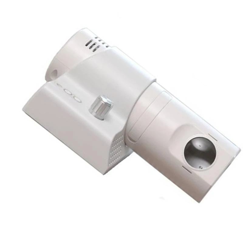 180 Degrees Rotating LED Projection Alarm Clock with Remote Control Adjustable Brightness Switchable Dials for Home Use