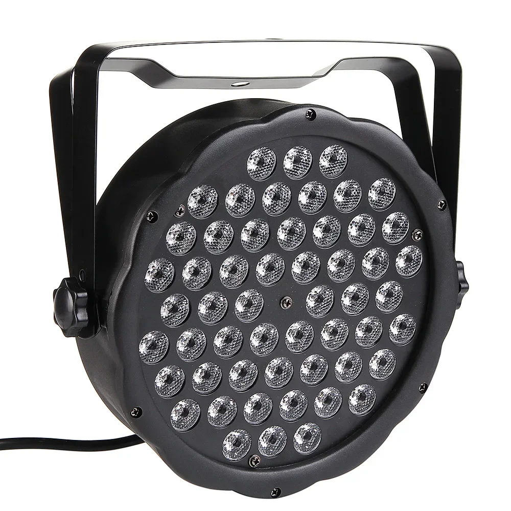 LED Par Light  54*1W  Sound Activated DMX 512 LED Uplights Stage Lighting Effect Light Fast Shippingfor Party KTV Holiday Bar