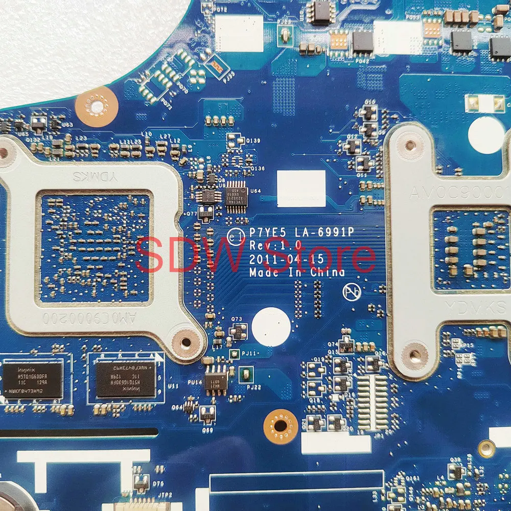 

For Acer Aspire 7560 7560G Notebook For Gateway NV75S Main Board P7YE5 LA-6991P Laptop Motherboard MBRQF02001 LA-6991P DDR3