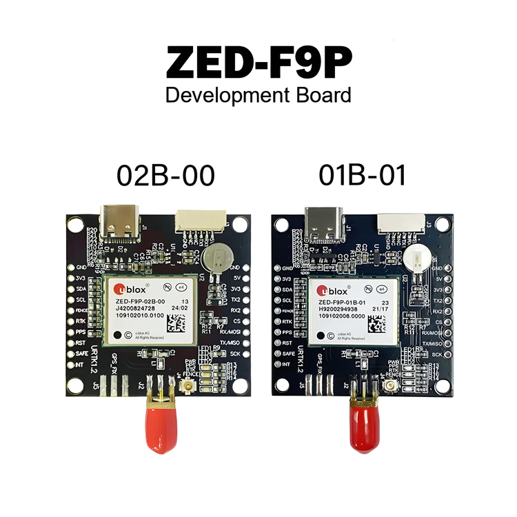 ZED-F9P-01B-01 parts Development Board For RTK differential high-precision centimeter level GPS module board ZED-F9P