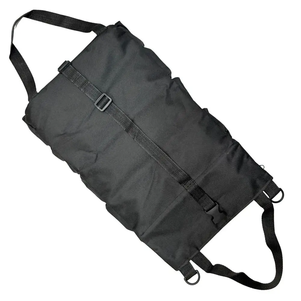 Multi-pocket Folding Reel Rolling Tool Bag Handbag Separate Storage Multi-function Tool Box Portable Oxford Cloth