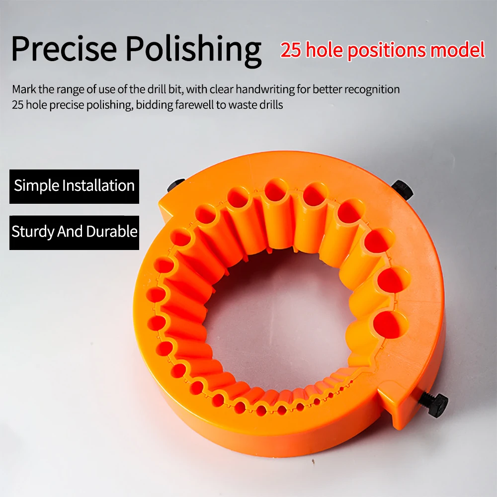 

Многоцелевая шлифовальная точилка для сверл, полировальный шлифовальный инструмент, угловая шлифовальная машина 125 мм, детали инструментов для сверл 2-13 мм