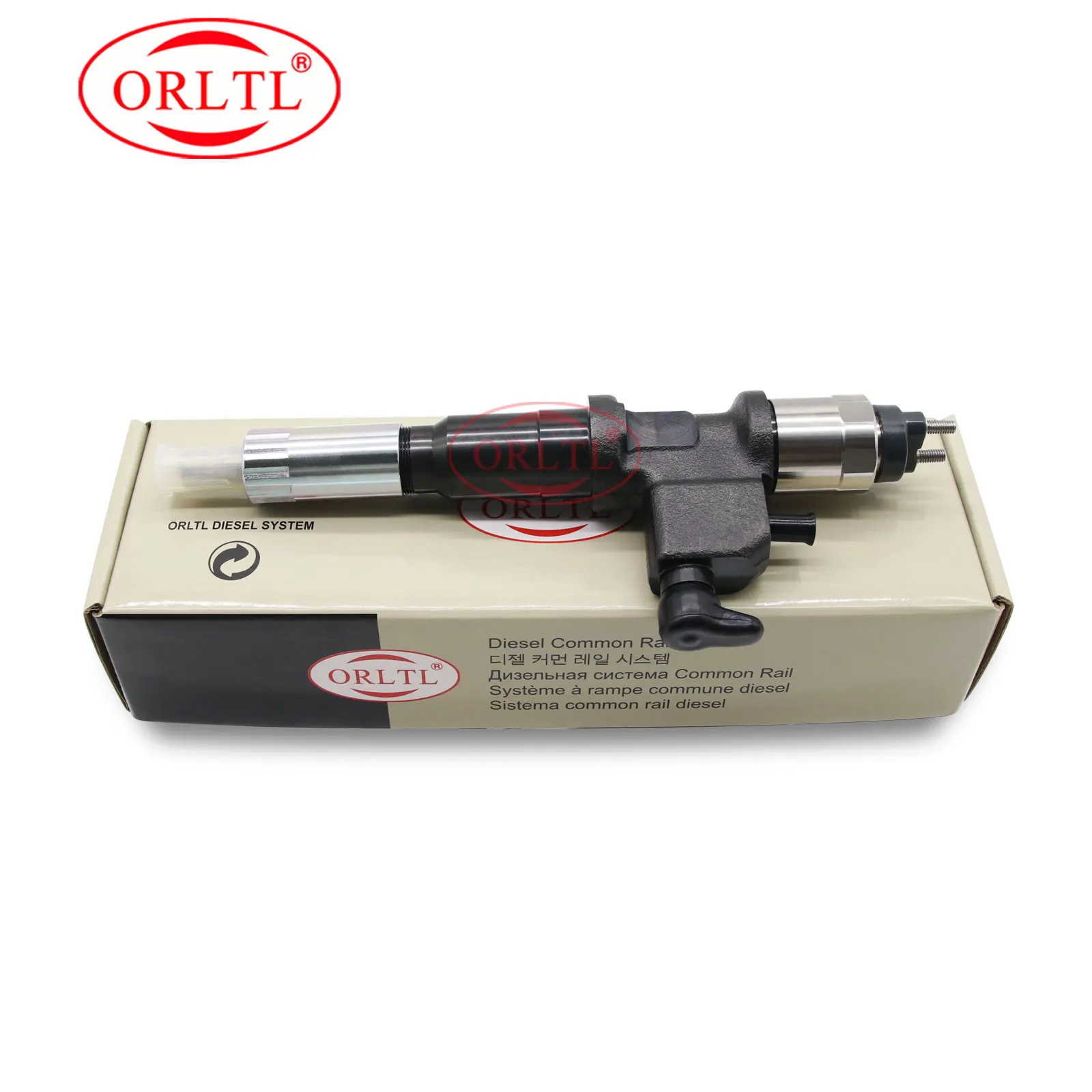 ORLTL 095000-6650 8-98030550-4 Common Rail Diesel Injector 8980305504 0950006650 for DENSO ISUZU 6WF1 Engine 6650 6654