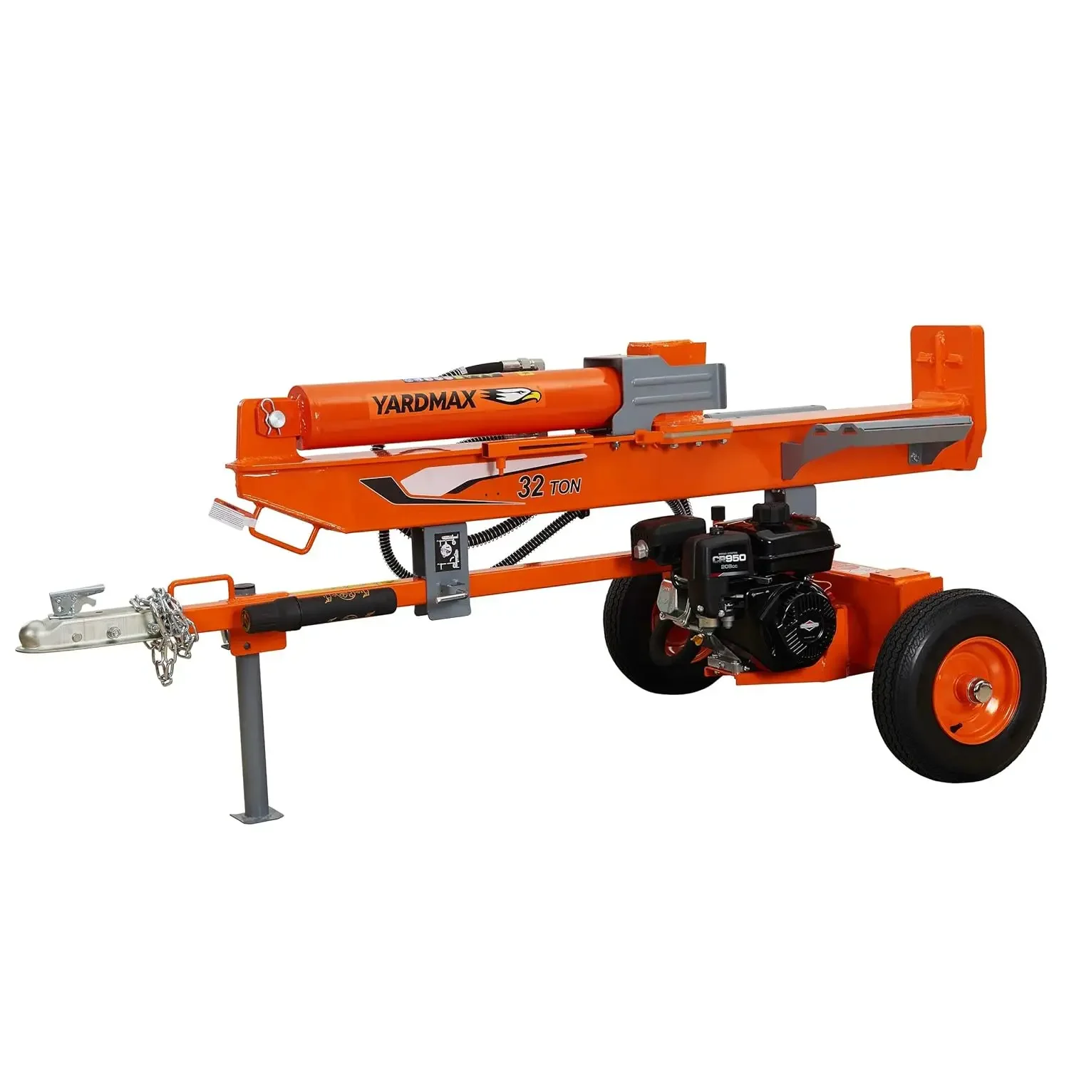 

Gas Log Splitter 32 Ton 2-way Full Beam Engine Oversized Hydraulic Components The Shortest Cycle Time