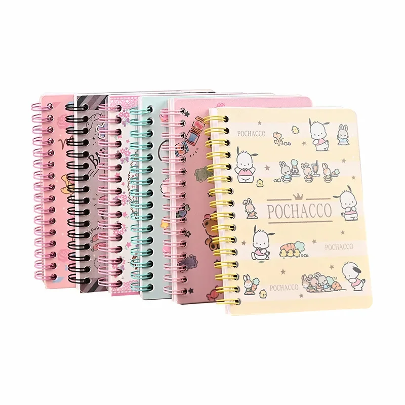 Sanrio Notebooks Cute Melody Hellokitty Kuromi Cinnamoroll Diary Agenda Weekly Planner Writing Notepad School Supplies Wholesale