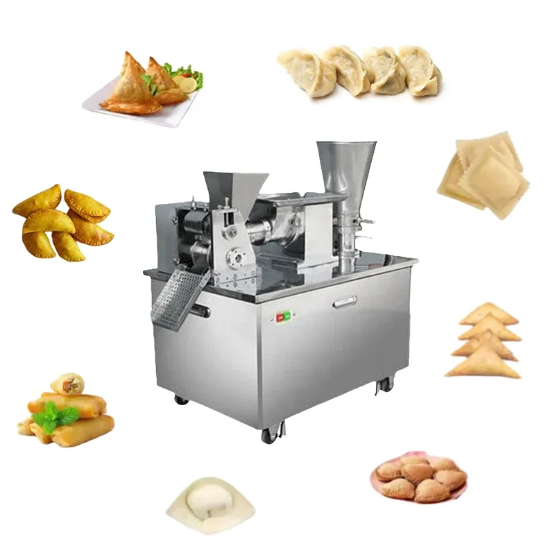 Exquisite And Small Automatic Dumpling Making Machine For Factory Canteen Production Supply