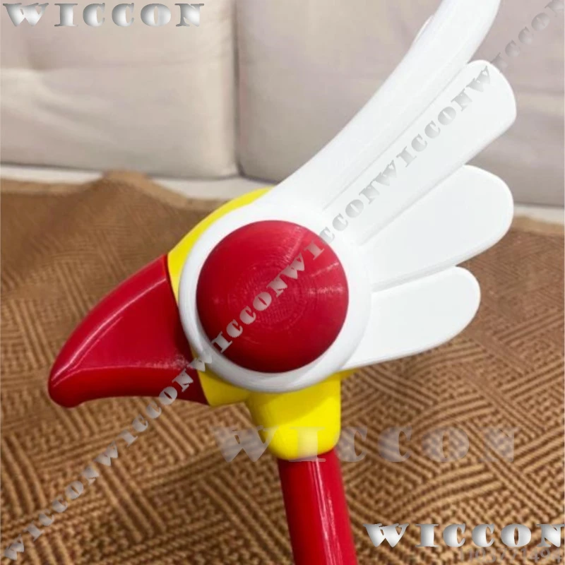 

Cardcaptor Sakura Sakura Magic Wand Birdshaped Staff Toy Cosplay Prop Anime Girls Anime Card Cosplay Captor Comic Con Festival