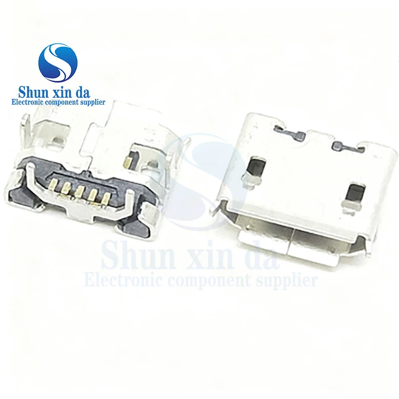 20PCS  USB socket MK5P Mike 5P USB female 5 -pin SMD port charging port