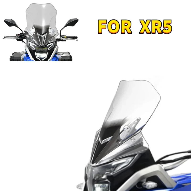 

Переднее лобовое стекло мотоцикла для Macbor Montana XR5 XR 5, расширенный ветровой дефлектор XR5, аксессуары для Macbor Montana