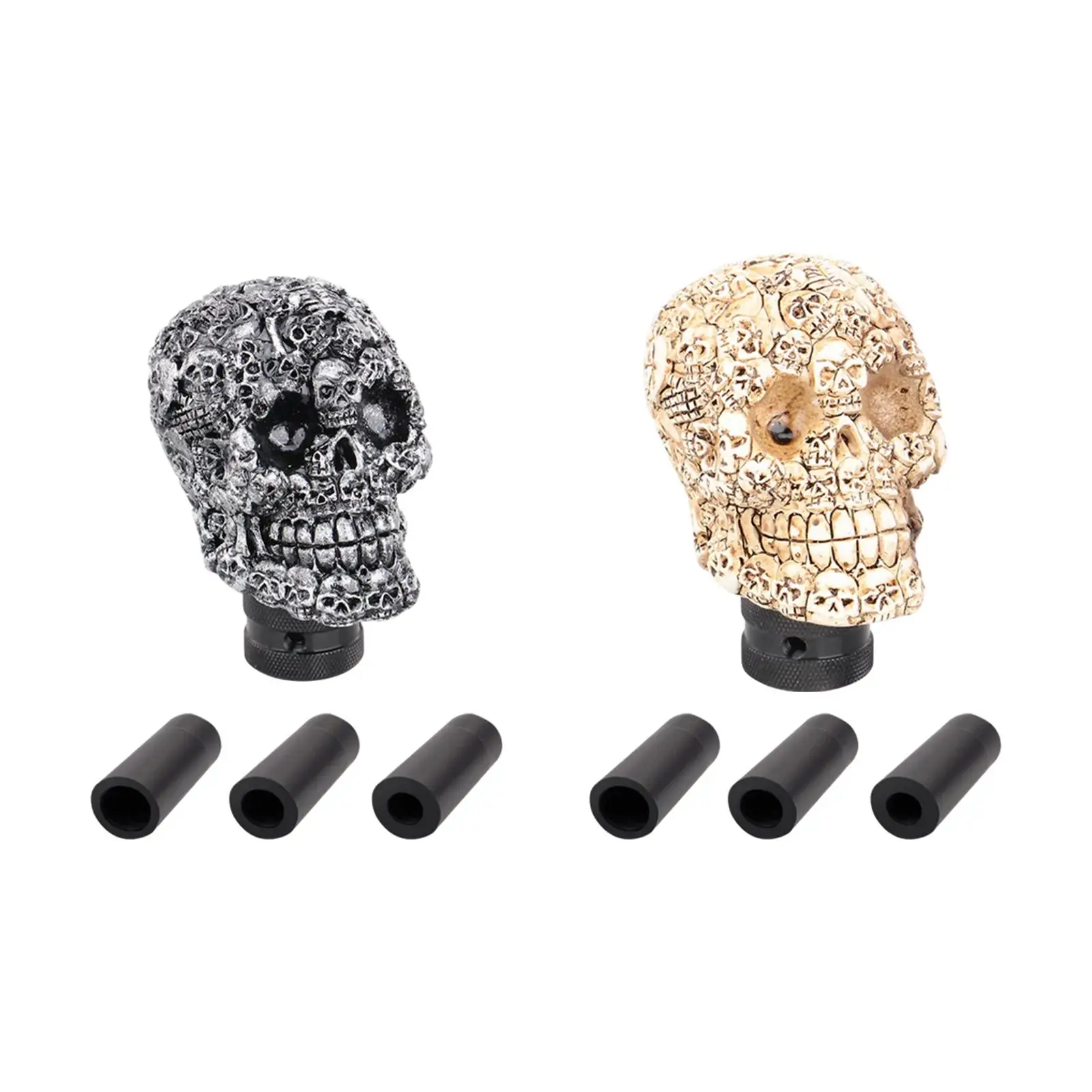 Generic Skull Head Stick Manual Shift Knob Skeleton Style Accessory Utility