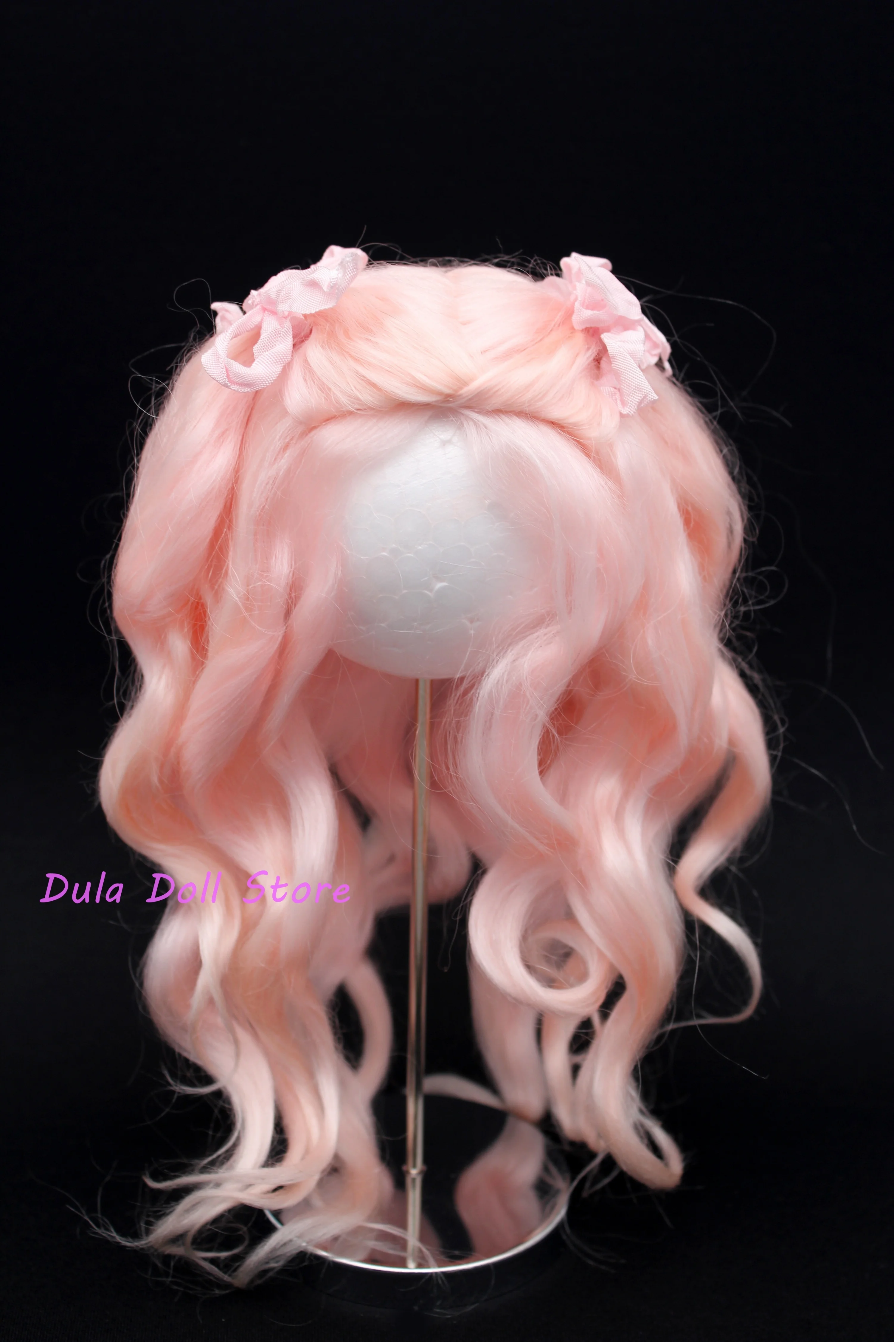 Dula Doll Wigs for Blythe Qbaby Mohairsculpt Microvolumes curls 9-10 inch head circumstance
