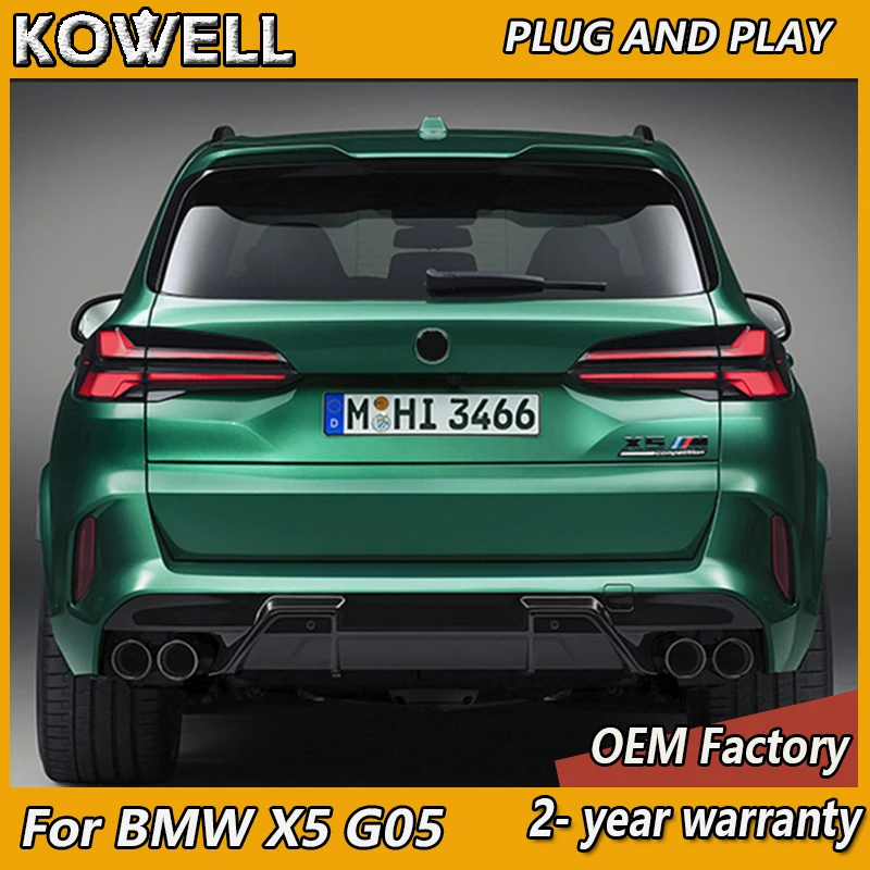 Car Styling for BMW G05 X5 Taillights 2018-2022 BMW X5 G05 Tail Light DRL+Brake+Turn Signal+Reversing+Fog