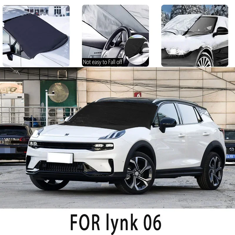 

Carsnow cover front coverfor lynk 06 snowprotection heat insulation shade Sunscreen wind Frost prevention car accessories