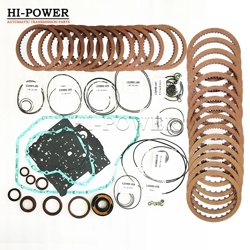 5HP24 ZF5HP24 Transmission Rebuild Overhaul Kit Clucth Plate Friction Kit For BMW Audi Gearbox Repair Kit Clucth Disc Kit 5HP-24