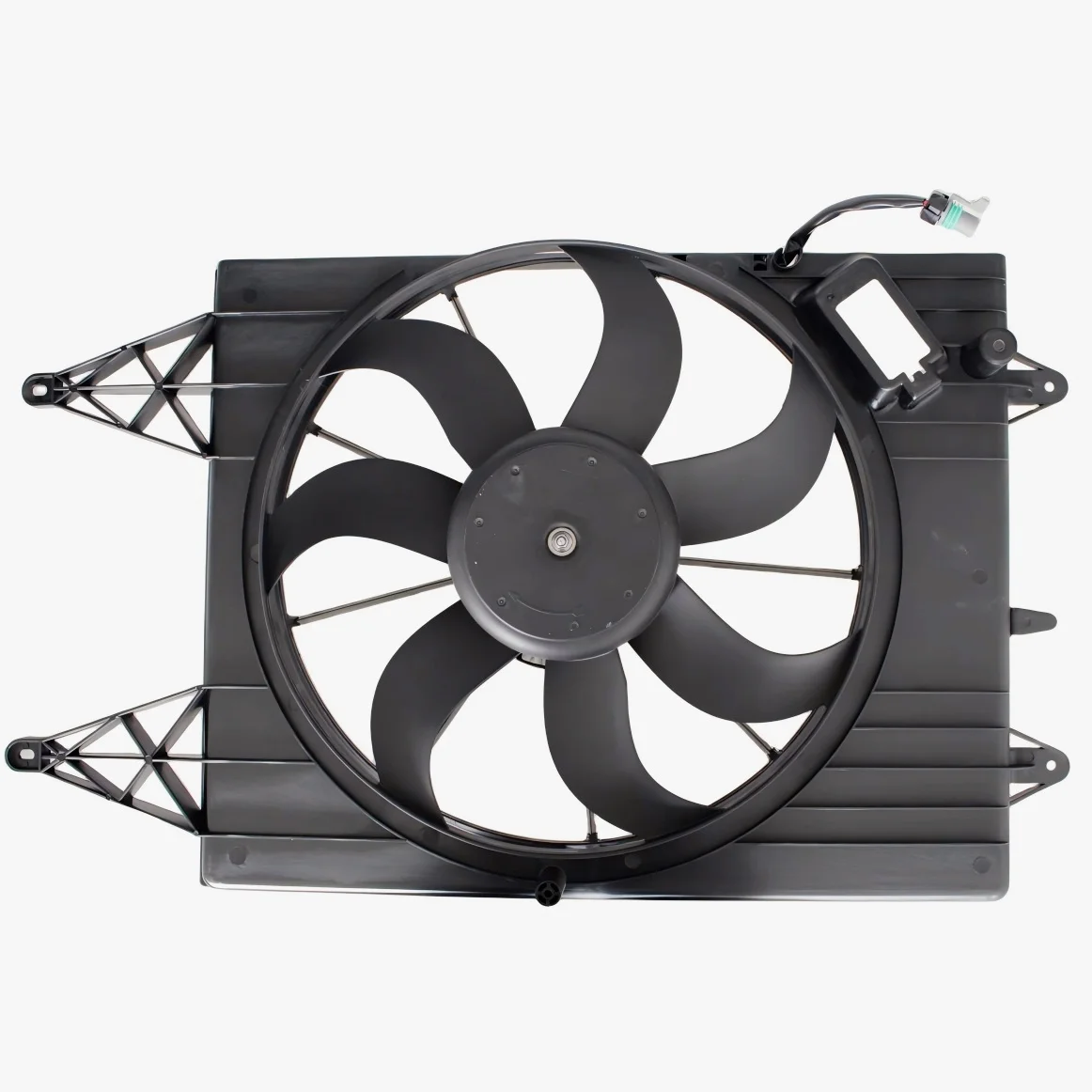 

OE# 5U0121207A 2327300000 Auto Engine Electric 12V DC Condenser Cooling Fan Radiator Motor Shroud Assembly for GOL