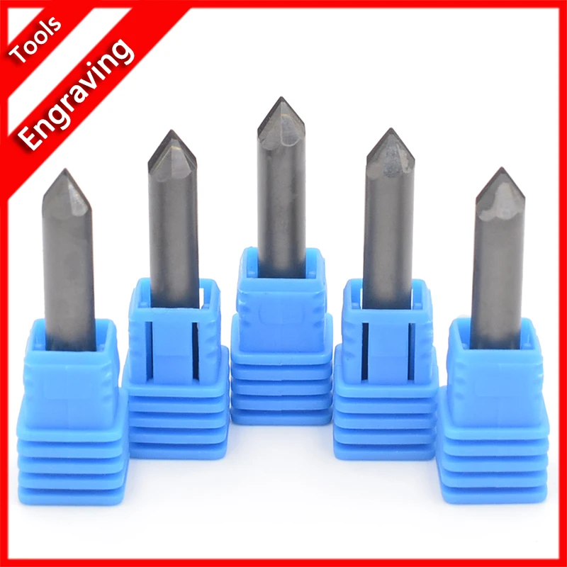 8 mm 10 mm Diamond stone cutter End mill PCD Engraving bits granite engraver tools carved cutter for Marble 6mm