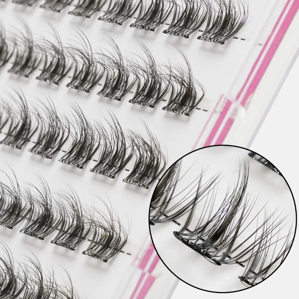 No Removal Required No Need Glue Fluffy False Eyelashes Reusable Fairy DIY Lash Extensions Manga Individual Lashes Women