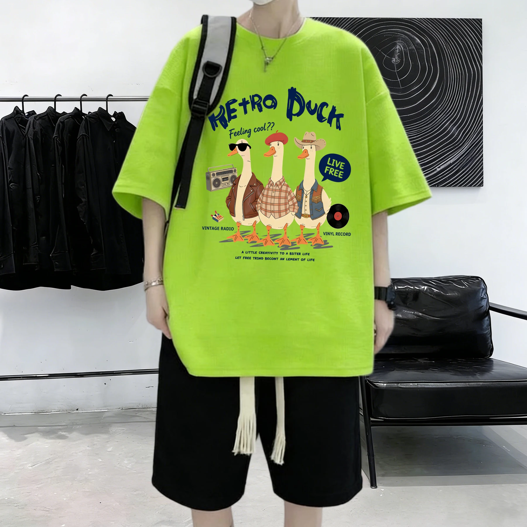 Мужская летняя тонкая дышащая  – обзор и цена Summer Duck Clothing