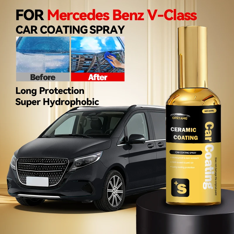 

For Mercedes Benz V-Class Car Exterior Scratch Restorer Coating Polish Wax Film Hydrophobic Paint Care Protector Car Repair