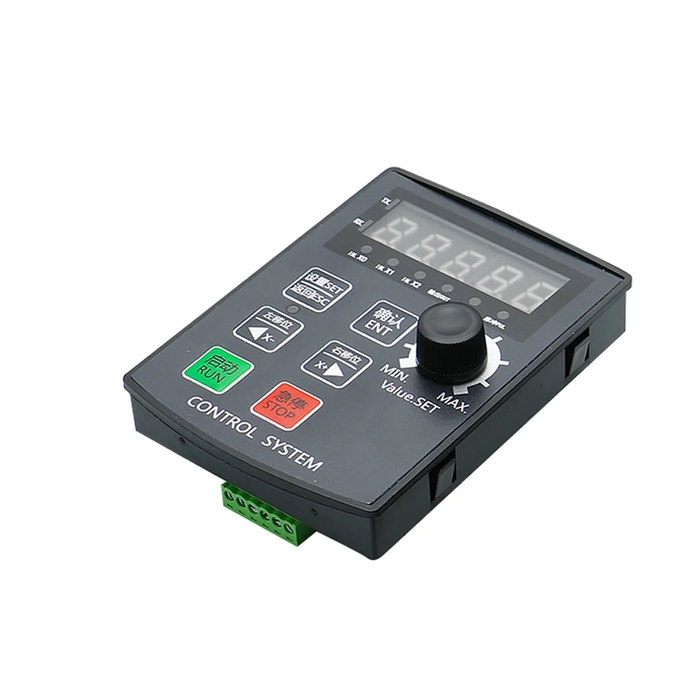 Motor Controller HF020 five-digit display positive and negative limit communication stepper/servo motor motion control module